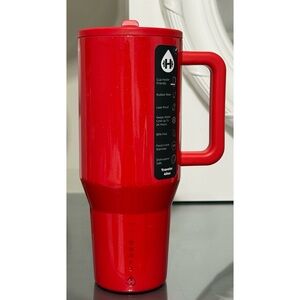 HydroJug 40oz HOLIDAY COLLECTION Traveler, HOLLY RED